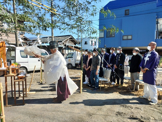 裾野市H様☆地鎮祭♪
