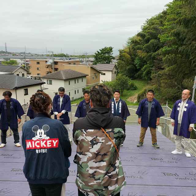 祝☆上棟式