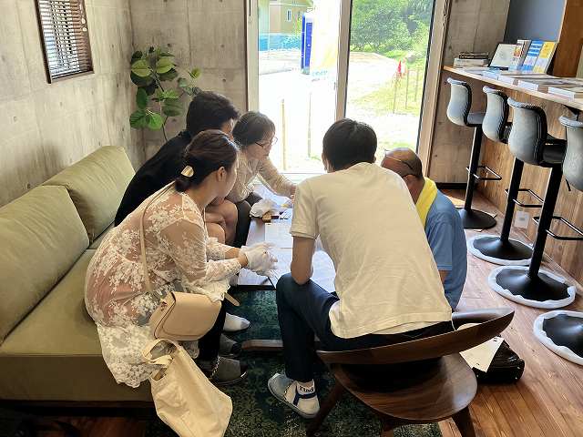 完成見学会開催しました!