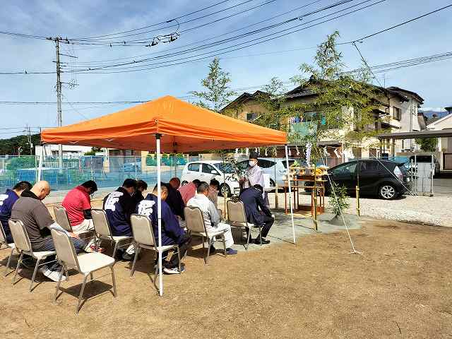 Ｉ様邸地鎮祭♪