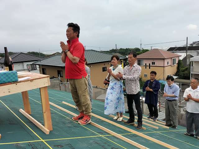 祝☆上棟式in沼津市足高
