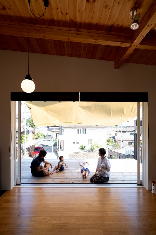 【建築家とつくる家】景色を楽しむ家：三島市芙蓉台 アイキャッチ画像