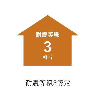 耐震等級3認定