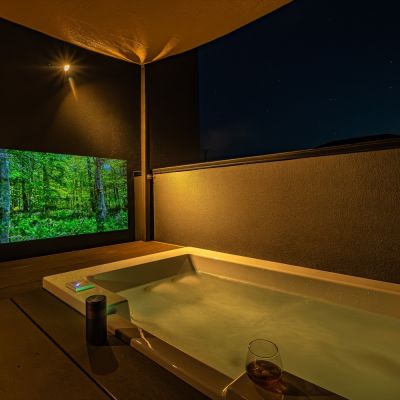 星空を眺める『屋上露天風呂』のある暮らし アイキャッチ画像