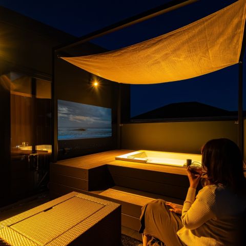 星空を眺める『屋上露天風呂』のある暮らし